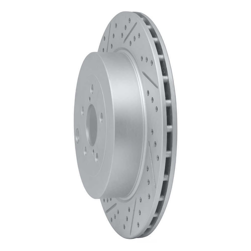 Dynamic Friction Company 830-13040L DFC Geoperformance Rotor - Drilled and Slotted