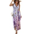 thumbnail image 1 of Lavender Vestido Sin Mangas Vestidos Para Mujer, Vestido Suelto De Verano 2025, 1 of 5