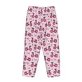 thumbnail image 5 of Xecao Bike with Donut Wheels Women's Straight Lounge Pajama Pants: The Epitome of Relaxed Sleepwear, 5 of 9