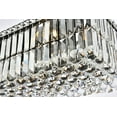 thumbnail image 6 of 2034 Maxime Collection Hanging Fixture L24in W12in H7.5in Lt:6 Chrome Finish (Royal Cut Crystals), 6 of 7
