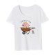 thumbnail image 4 of Camiseta básica para mujer Yinane Ropa deportiva femenina transpirable con cuello redondo, 4 of 7