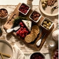 thumbnail image 5 of Twine Acacia and Slate Cheese Board with Ceramic Bowls, Kitchen Gifts, 5 of 7