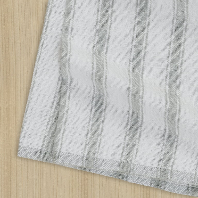 Sticky Toffee Cotton Waffle Weave Kitchen Towels, Gray, 3 Pack, 28 in x 16 in