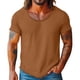 thumbnail image 1 of M Y M Camisa sin Mangas Color Sólido Clásico Ropa Deportiva Casual para Cualquier Temporada Camisas de Lino de los Hombres, 1 of 6