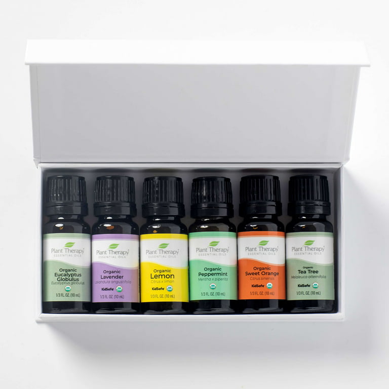 Plant Therapy Top 6 Organic Essential Oil Set - Lavender