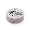 thumbnail image 3 of 5 Colors Blusher Face Makeup Palette Matte Glitter Pigment Powder Cosmetic, 3 of 4