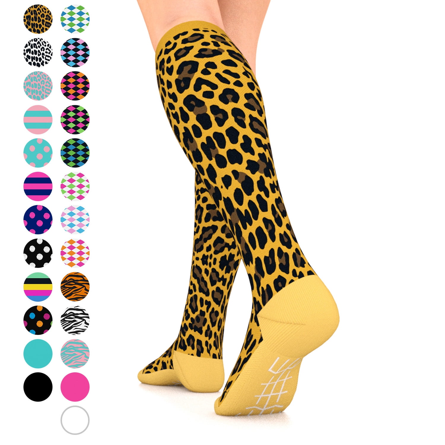 Go2 Fashion Compression Socks for Men & Women 1520 mmHg Athletic