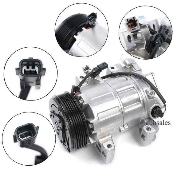 AC A/C Compressor Kit 9.05*7.08*5.9in Fit 2013 -2018 Nissan Altima 2014-2019 Nissan Rogue