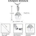 thumbnail image 2 of Pearl Urn Necklace for Ashes Memorial Cremation Necklaces 316L Stainless Steel / 925 Sterling Silver Ashes Necklace for Men Women, 2 of 7