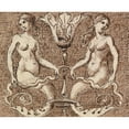 thumbnail image 3 of George Augustus Sala 14x12 Black Modern Framed Museum Art Print Titled - Two Mermaids, 3 of 5