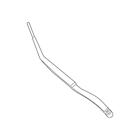 Genuine OE Nissan Wiper Arm - 28886-1AA0B