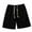 Black, variant on OGLCCG Mens Striped Beach Shorts Lightweight Workout Gym Running Athletic Shorts Elastic Waist Casual Summer Lounge Shorts with Pockets