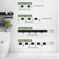 thumbnail image 6 of Mikhai 5 Racks and 4 Hooks Mop and Broom Holder Wall Mount, Broom Organizer Storage Tool Racks Stainless Steel Heavy Duty Hooks Self Adhesive Solid Non-slip for Home Kitchen Garden Laundry Garage, 6 of 8