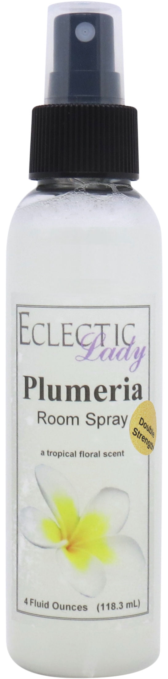 Plumeria Room Spray by Eclectic Lady (Double Strength), 4 Ounces