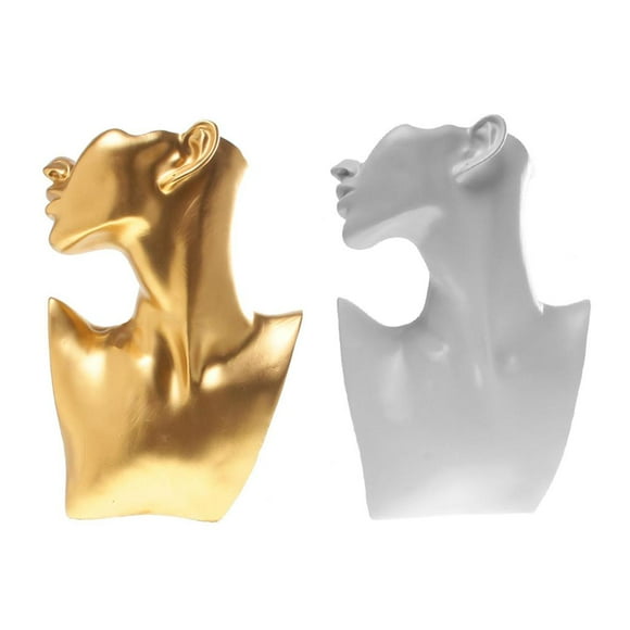 Xuanheng 2Pcs Jewelry Display Retail Necklace Stand Holder