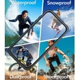 thumbnail image 7 of Oneagle Magnetic Waterproof Phone Case for iPhone 17 ,IP 68 Underwater,Black, 7 of 7