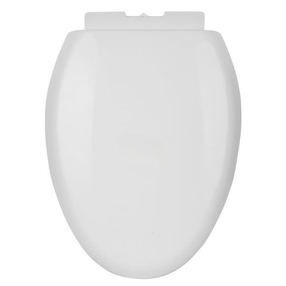 Mainstays Elongated 18 in Toilet Seat Soft Close and Quick Release White