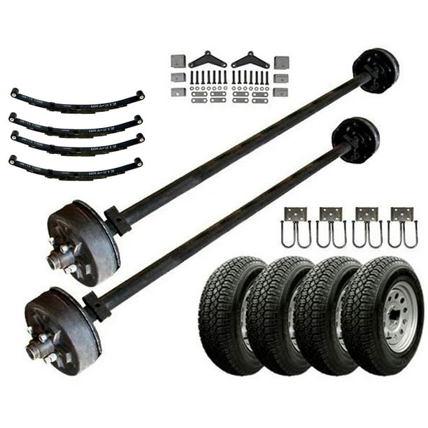3.5k Heavy Duty Tandem Axle Trailer kit 7000 lb Capacity (Original
