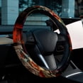 thumbnail image 6 of Christmas 14.5 Inch Printing PVC Leather Auto Accessories Steering Wheel Cover Car Wheel Cover Steering Wheel Covers, 6 of 6