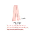 thumbnail image 3 of INSPIRE CHIC Women's Scarves Solid Color Kerchief Silky Scarves Long Neck Wraps Pink, 3 of 6