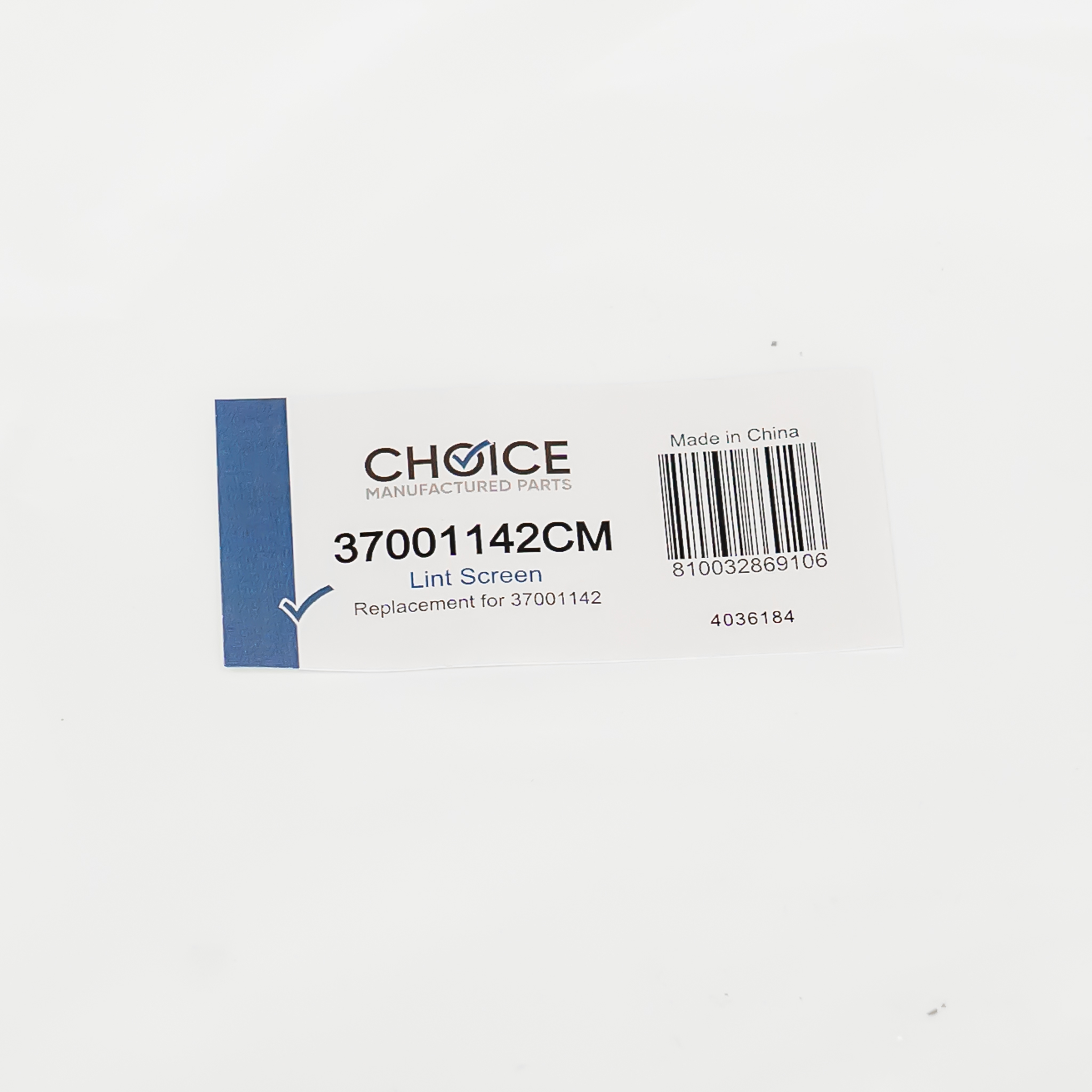 Choice Part 37001142 Dryer Lint Screen Filter for Whirlpool Amana Maytag
