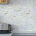 thumbnail image 2 of Art3d 10-Sheet 11.8''X13.4'' Peel and Stick Backsplash Marble Tone Tile for Kitchen,Bathroom,RV, 2 of 7