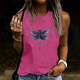 thumbnail image 2 of VOESLSOO Sexy Summer Tops For Women 2026 White Tank Top Woman Pack V Neck Tunic Tops For Women Womens Tops Summer Casual Women Blouses, 2 of 4