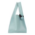 thumbnail image 3 of Bolso de mano de cuero de PU Bolso portátil impermeable de cuero de PU para ir de compras al aire libre colgando, 3 of 5