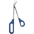 thumbnail image 2 of Bandage Gauze Scissors Stainless Steel Cuticle Scissors (blue) (1pcs), 2 of 3