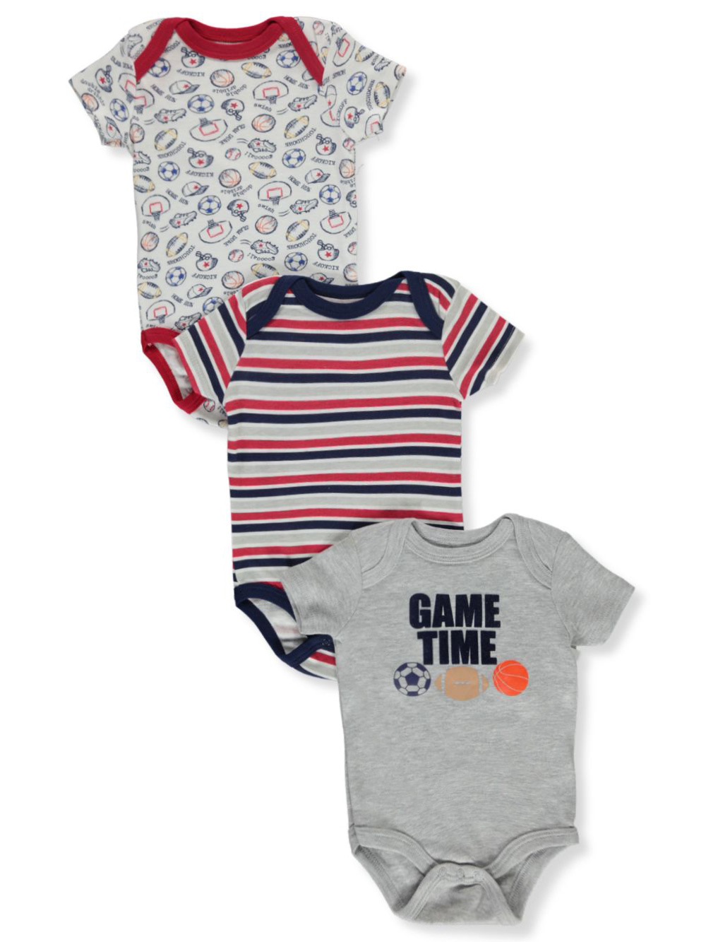 Quiltex Baby Boy 3 Pack Bodysuits Size 36 Months Baby & Toddler