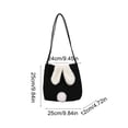 thumbnail image 3 of Organizadores de armario y almacenamiento, Organización y almacenamiento, Contenedores de almacenamiento, Bolsa de mano/cesta de conejito de Pascua Bolsa de almacenamiento de regalo decorativa Bolsas, 3 of 6