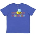 thumbnail image 3 of Inktastic Please Bee Kind, I Have Autism Youth T-Shirt, 3 of 5