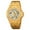 Gold, variant on Mens Luxury Skeleton Automatic Mechanical Wrist Watches Business Leisure Waterproof Luminous Pointer Self-Winding Wrist Watch