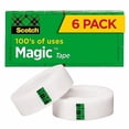thumbnail image 5 of (2 pack) Scotch® Magic™ 810 Invisible Tape, 3/4" x 1,296", Clear, Pack Of 6 Rolls, 5 of 10