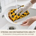 thumbnail image 5 of 2 Pcs Funny Kitchen Towels,Halloween Black Cats Witches and Pumpkins Microfiber Dish Towels,Kitchen Tea Towels,Kitchen Towel Set (18" X 26"), 5 of 7