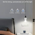 thumbnail image 3 of Inteprter Base de lámpara inalámbrica de plástico, Control remoto, interfaz E27, soporte LED ajustable, interruptor de luz interior, Iluminación novedosa, 3 of 6