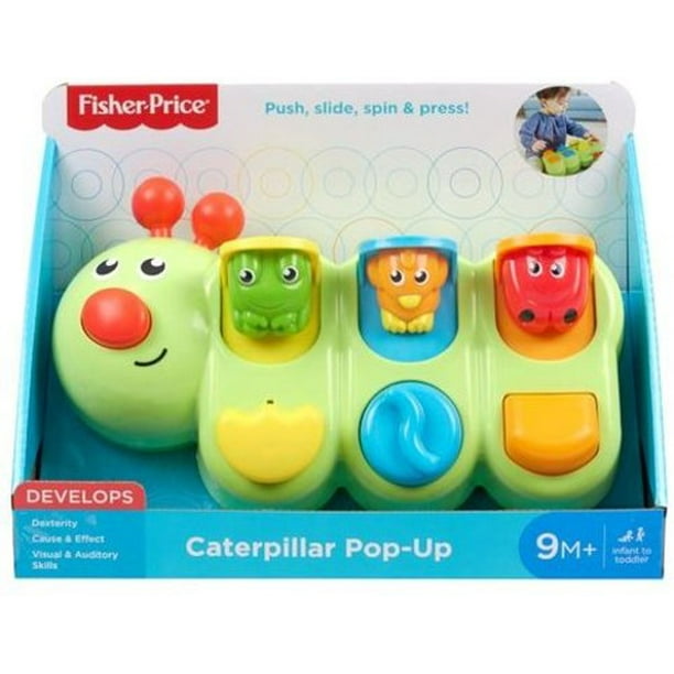 Fisher Price Infant Toy Caterpillar PopUp