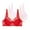 Pink, variant on SCSAlgin 3PC Women's Lace Bra Sexy Sheer Balconette Underwire Embroidered Unlined Bra Non-Padded Bras
