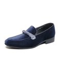thumbnail image 1 of Nuevos zapatos de vestir para hombre, zapatos de oficina de moda para bodas para hombre, zapatos de vestir cómodos de gamuza de alta calidad y moda para hombre (27 cm), 1 of 3