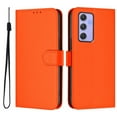 thumbnail image 2 of Wallet Case Compatible for Samsung Galaxy A54 5G, PU Leather Magnetic Closure Protective Flip Folio Case with 3 Card Holder and Wrist Strap Cover Women Men,Orange,For Galaxy A54 5G, 2 of 7