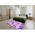 thumbnail image 4 of Ahgly Company Indoor Rectangle Patterned Blossom Pink Area Rugs, 6' x 9', 4 of 6