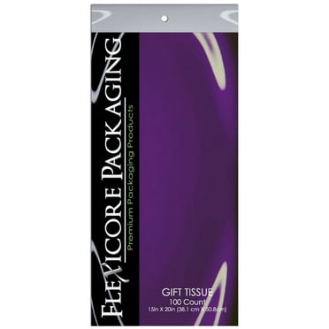 Purple Gift Wrap Tissue Paper 15in X 20in - 100 Sheets