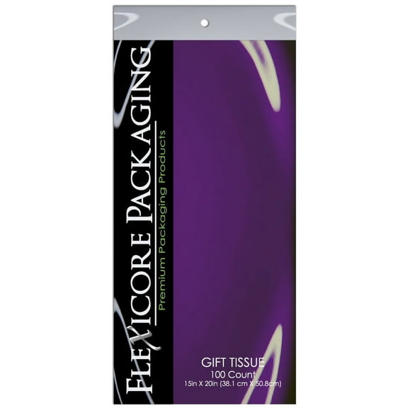 Purple Gift Wrap Tissue Paper 15in X 20in - 100 Sheets