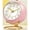 Pink, variant on Analog Alarm Clock, Retro Small Desk Clock with Night Light, Backlight Cute Simple Metal Design, Silent Non-Ticking, Battery Powered, for Bedroom,Travel,Kitchen,Bedside Desktop Decor