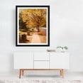 thumbnail image 3 of Autumn in Bloomfield 02 - Bloomfield New York Photography Autumn Scenic Landscape Nature Rural Countryside Woodland Black Framed Wall Art Print 9 x 12 inches, 3 of 4