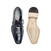 Belvedere Siena Mens Shoes Genuine Ostrich Lace up Navy 1463