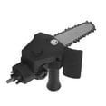 thumbnail image 4 of Adaptador de cabezal de conversión de sierra, mango de plástico de acero inoxidable, fácil montaje, adaptador de taladro eléctrico a sierra para bricolaje, para taladro eléctrico de 4 pulgadas, 4 of 14