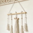 thumbnail image 4 of DefiDgd Wooden Banner Hangers for Garden Display Sturdy,Multi-use Adjustable Poles for Hanging Flags and Banners Elegant Design for Outdoor Indoor Home Decor(A), 4 of 6