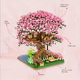 thumbnail image 4 of LHCX Cherry Bonsai Tree Building Sets For Girls, Mini Building Blocks Of Cherry Blossom Bonsai Tree Kit,Mini Bricks Sakura Tree House, Good Gift Choice For Kids And Adults, 4 of 5