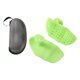 thumbnail image 1 of Guantes de gimnasio para entrenamiento, empuñaduras de silicona, portátiles, flexibles, sin dedos bolsa con cremallera, 1 of 9